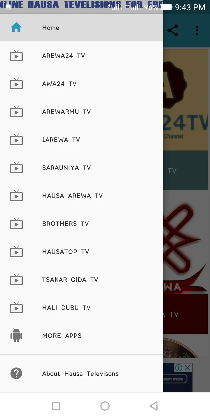 Hausa Televisions | Indus Appstore | Screenshot