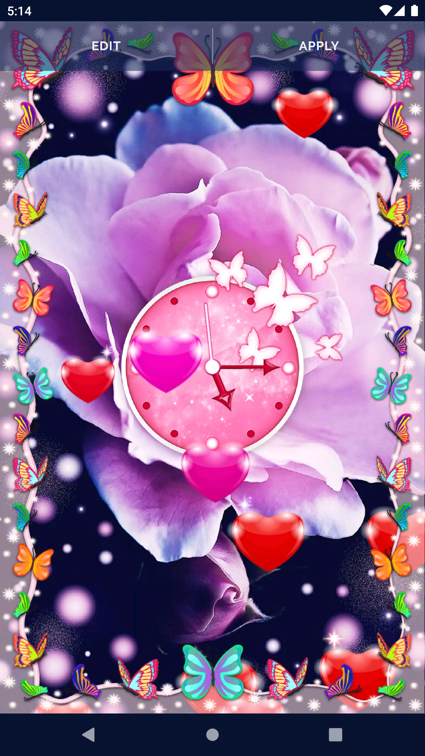 Sweet Love Live Wallpaper | Indus Appstore | Screenshot