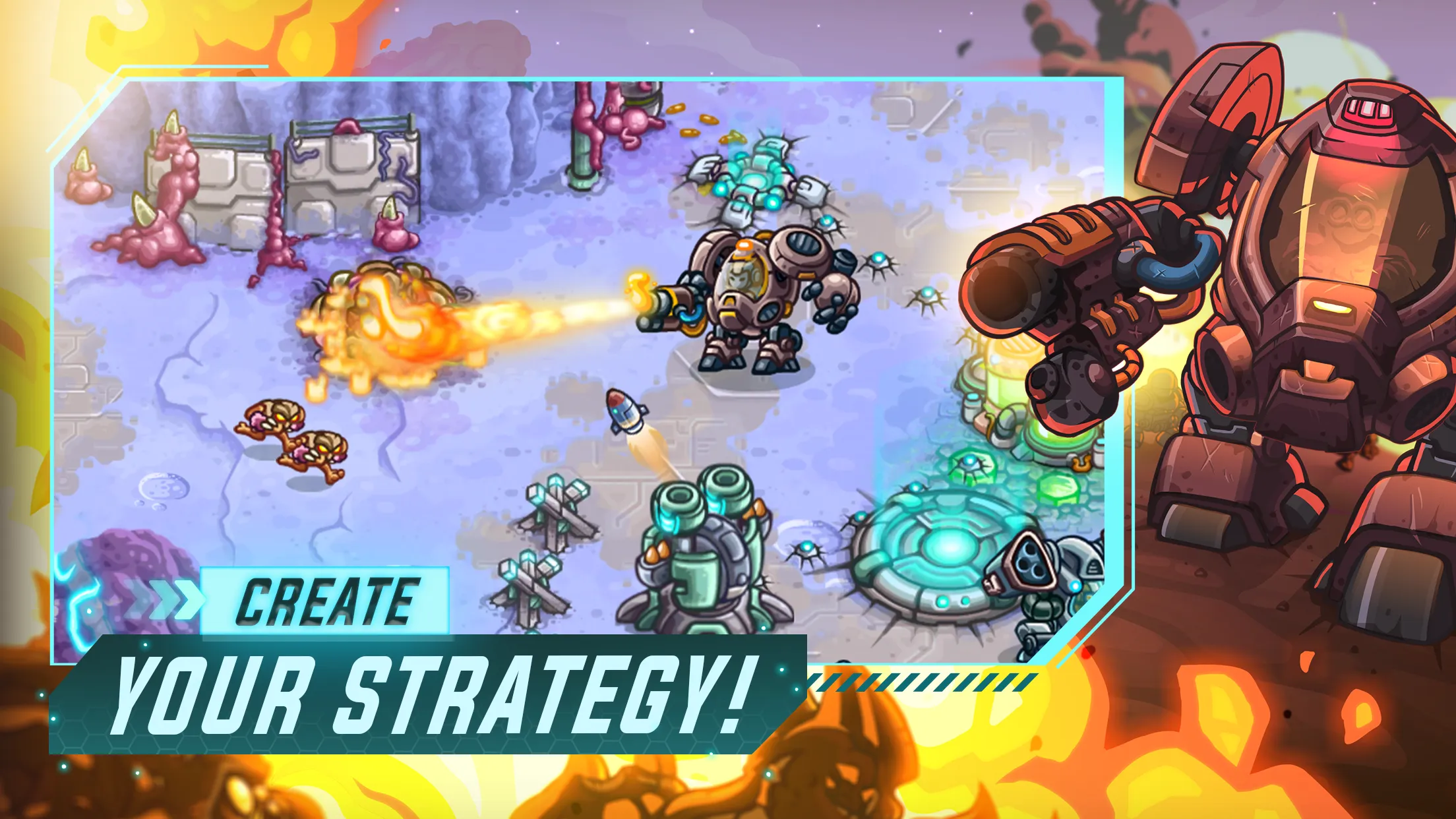 Iron Marines Offline Strategy | Indus Appstore | Screenshot