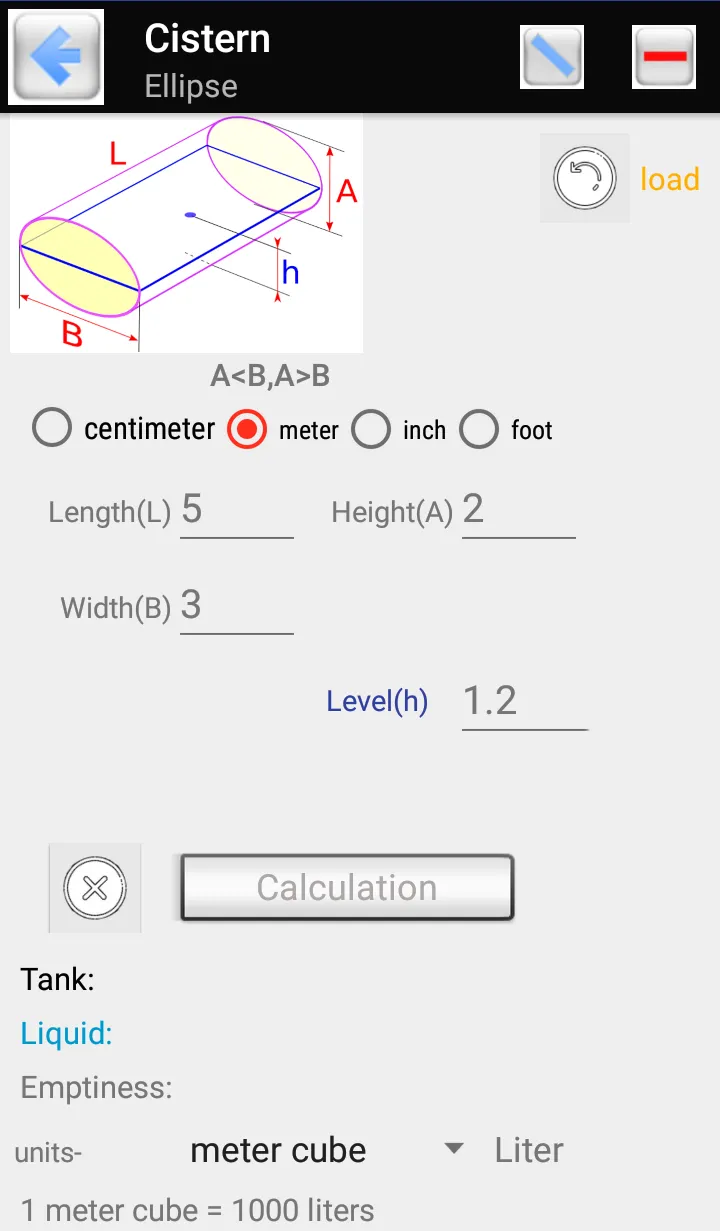 Tank volume | Indus Appstore | Screenshot