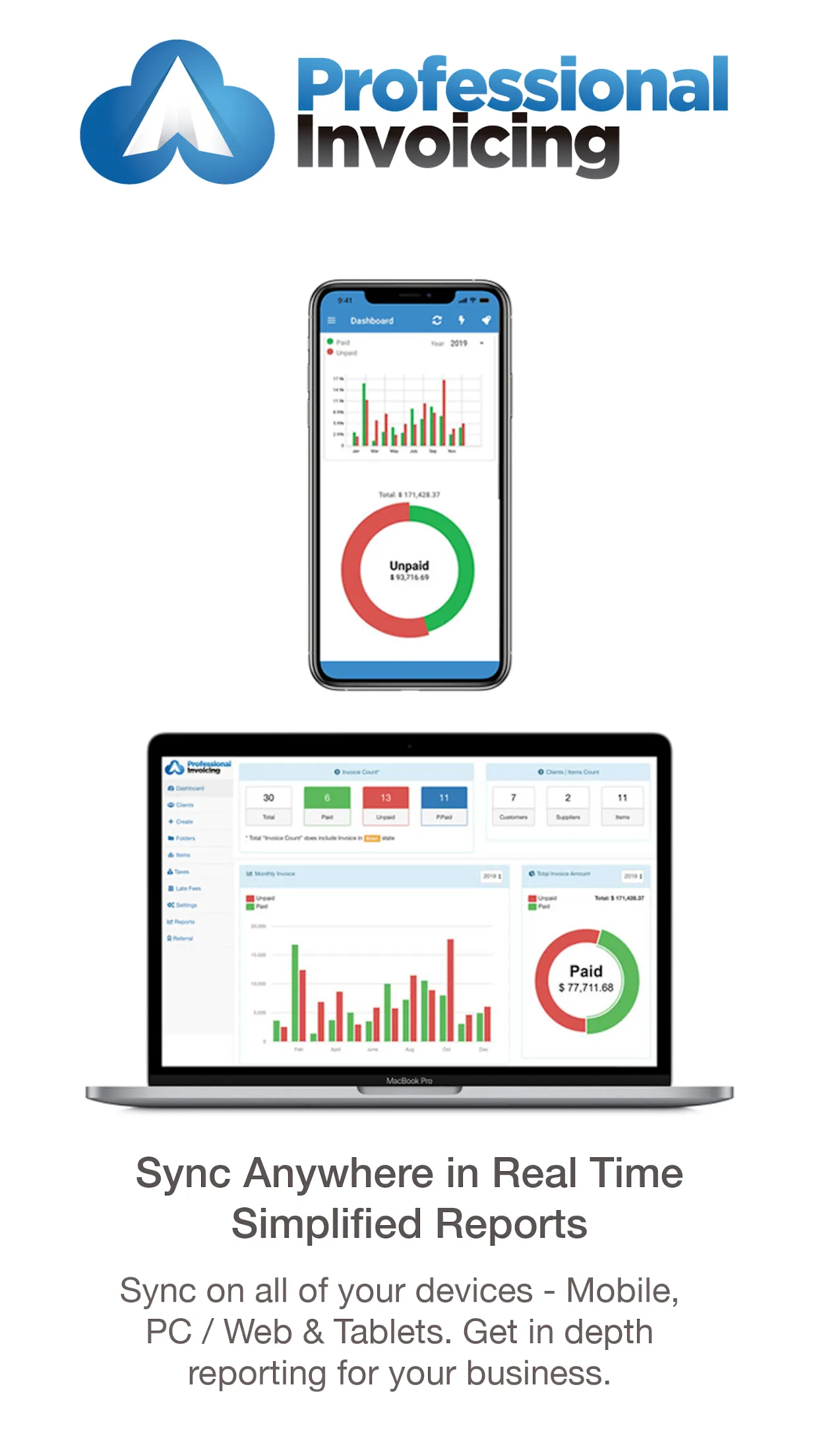 Professional Invoicing | Indus Appstore | Screenshot