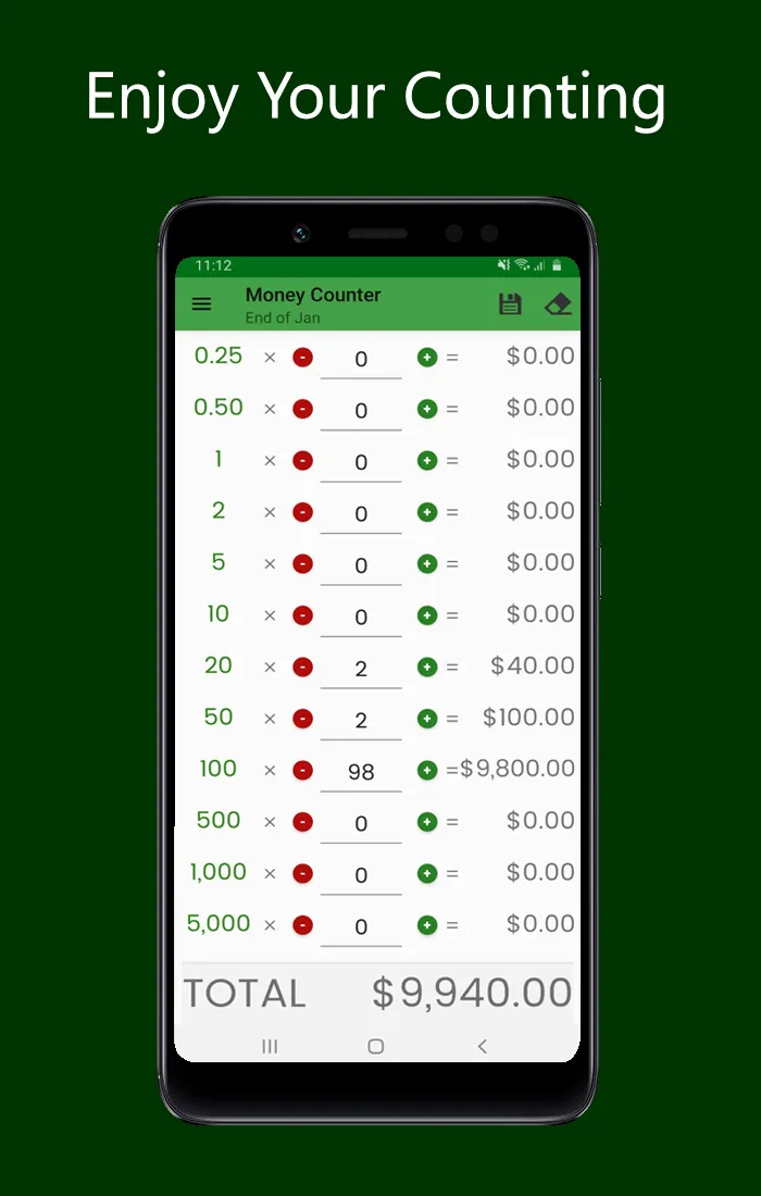 Money Counter: Cash Calculator | Indus Appstore | Screenshot