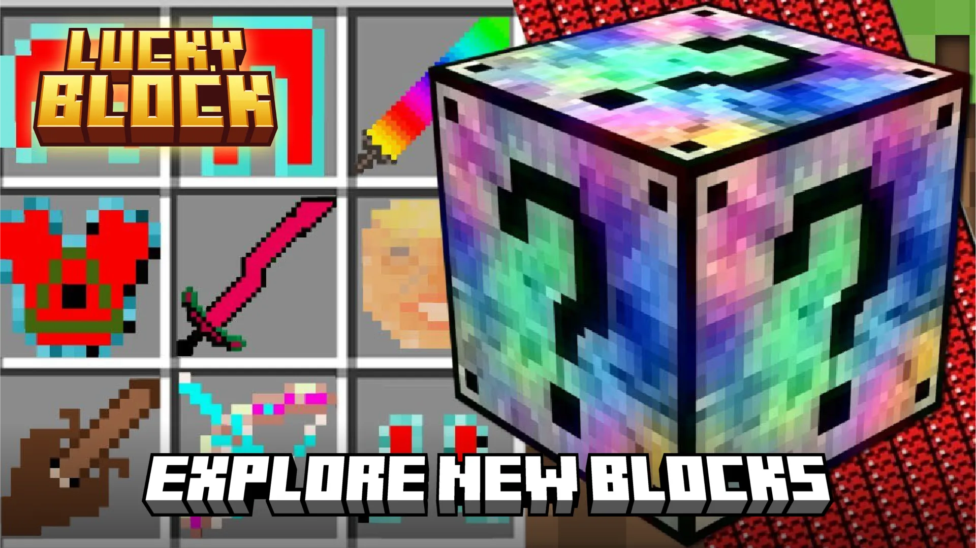 Lucky Blocks Mod for Minecraft | Indus Appstore | Screenshot