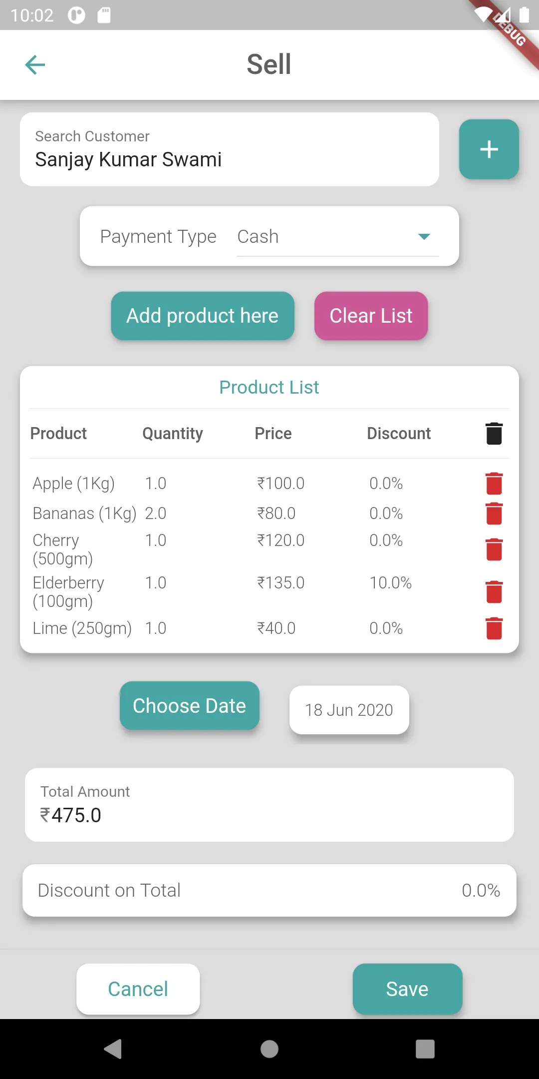 Buy Sell Inventory | Invoicing | Indus Appstore | Screenshot