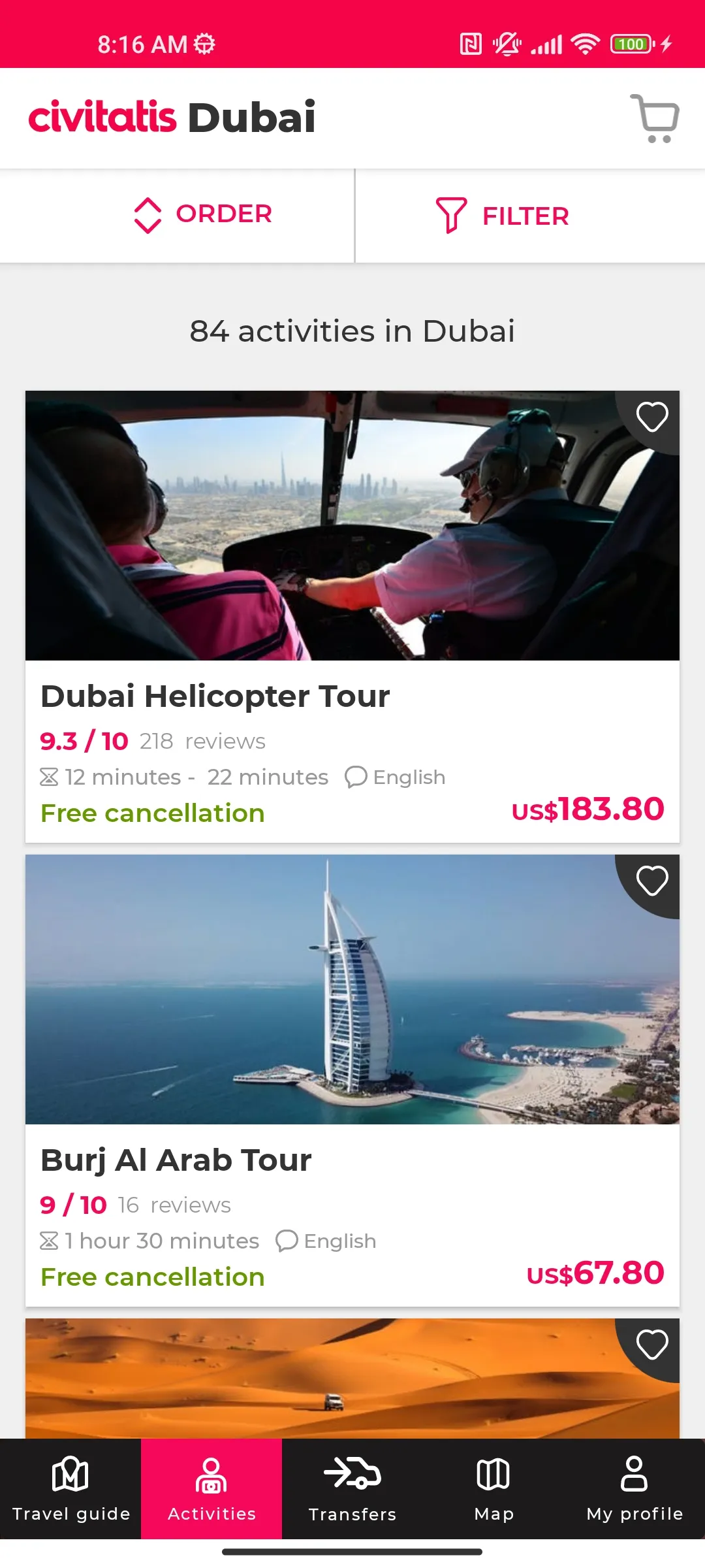 Dubai Guide by Civitatis | Indus Appstore | Screenshot