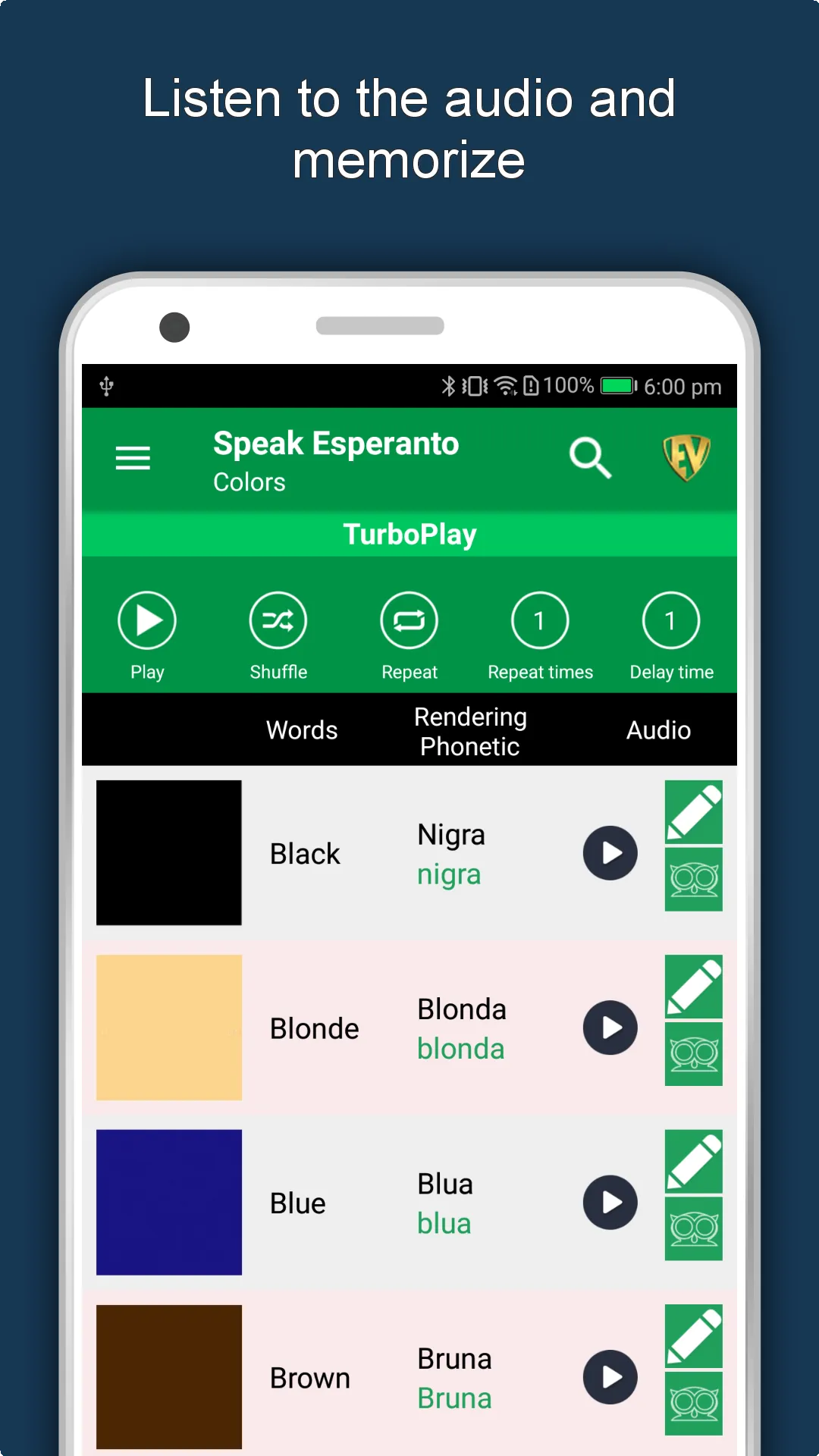 Speak Esperanto : Learn Espera | Indus Appstore | Screenshot