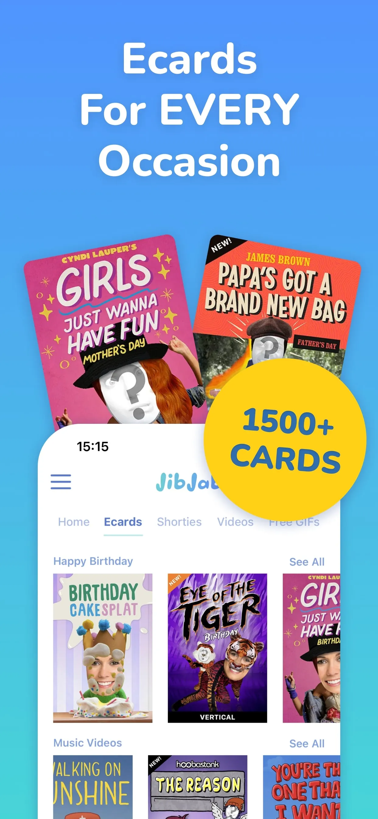 JibJab: Funny Birthday Cards | Indus Appstore | Screenshot