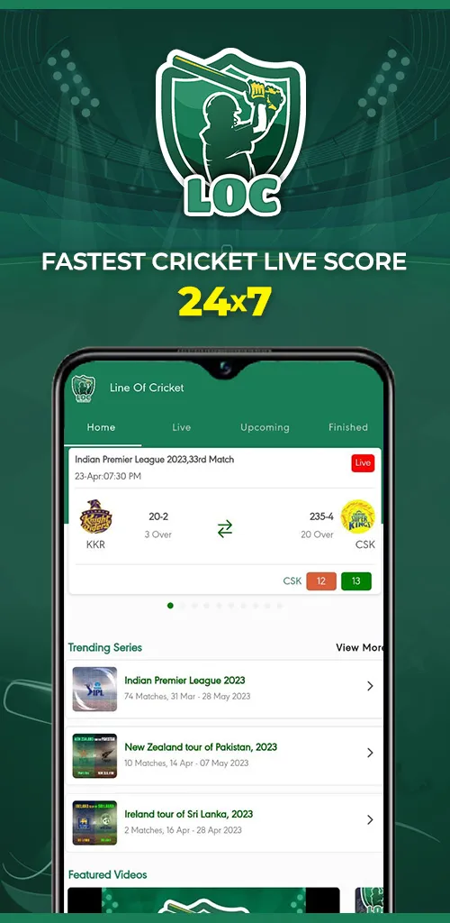 Line Of Cricket : Live Line | Indus Appstore | Screenshot