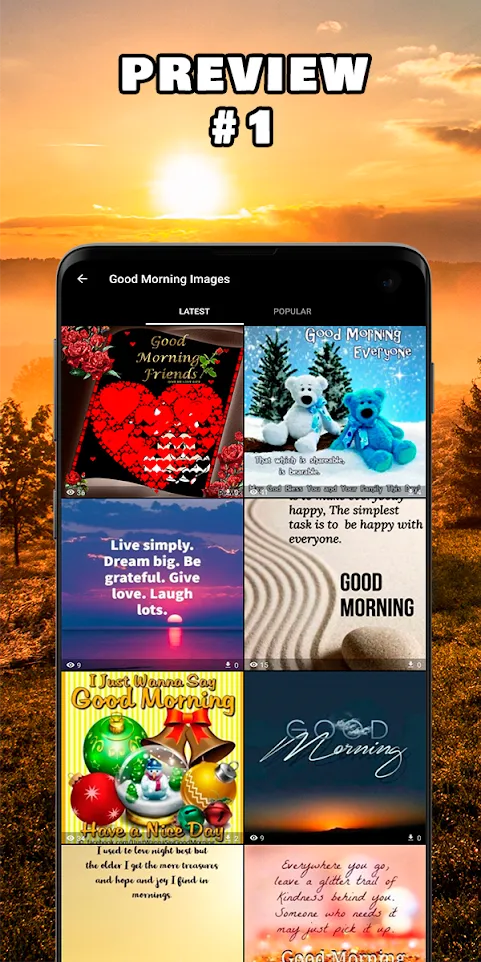 Good Morning Images | Indus Appstore | Screenshot