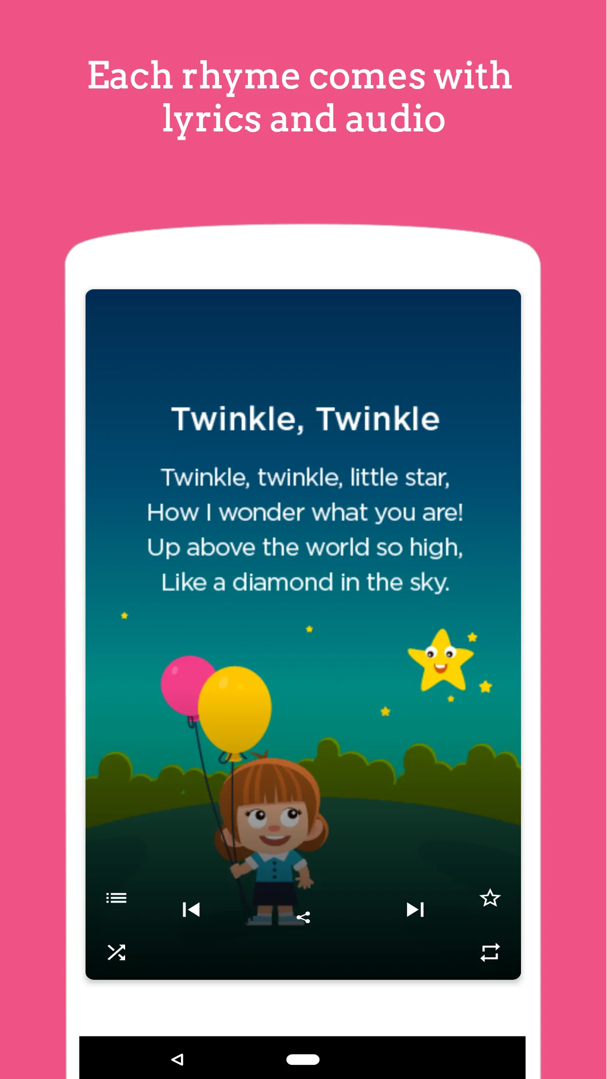 Nursery Rhymes Offline Songs | Indus Appstore | Screenshot