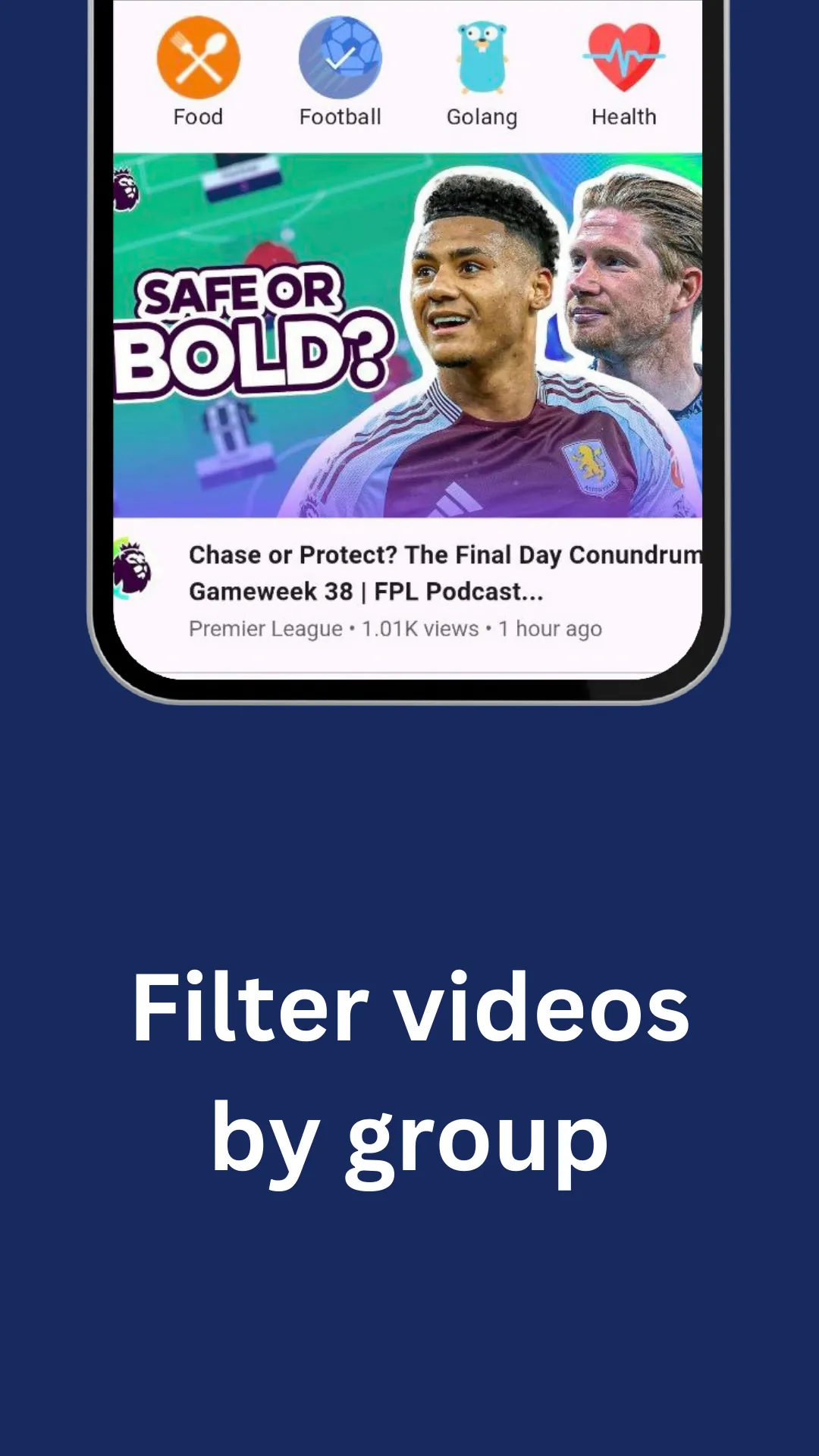 PocketTube: YouTube Groups | Indus Appstore | Screenshot