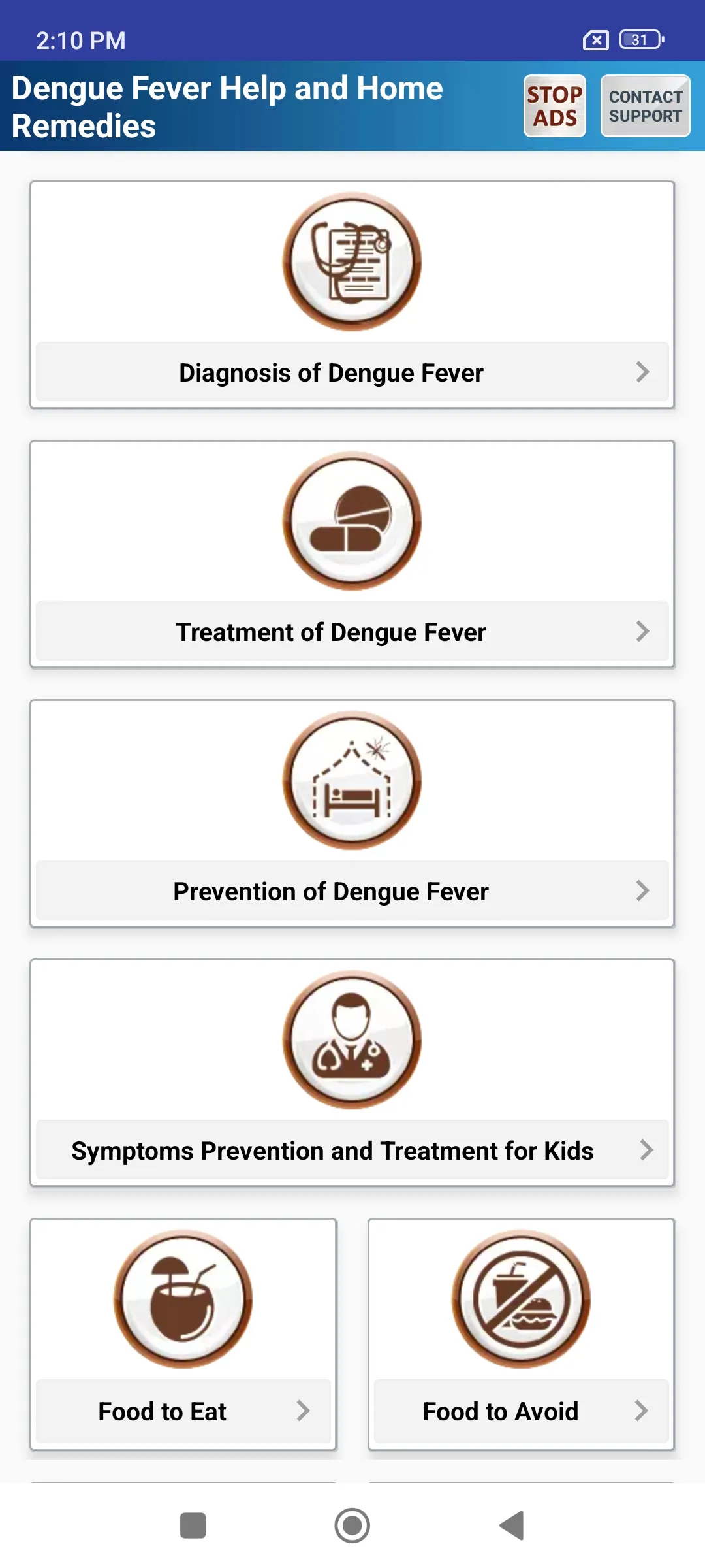 Dengue Fever Cure & Foods Diet | Indus Appstore | Screenshot