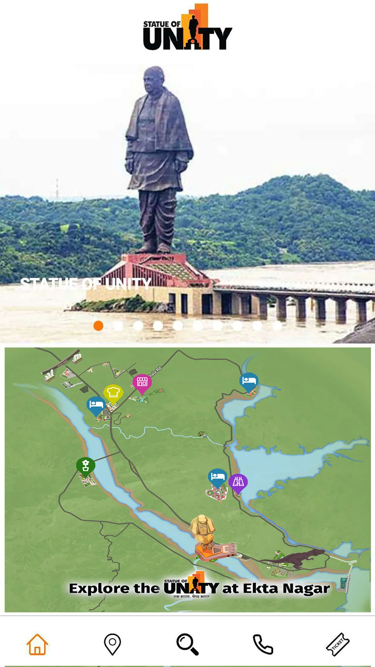 Statue of Unity Official | Indus Appstore | Screenshot