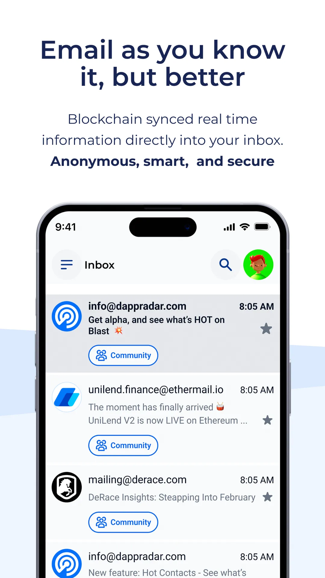 EtherMail | Indus Appstore | Screenshot