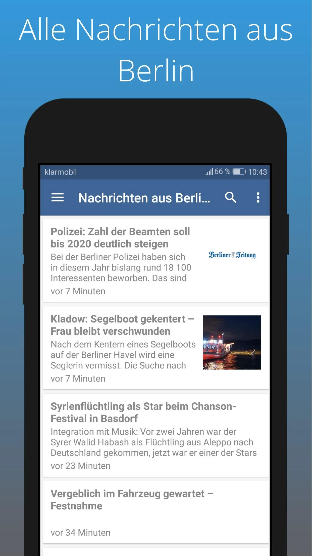 Berlin Zeitungen | Indus Appstore | Screenshot