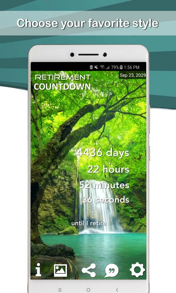 Retirement Countdown | Indus Appstore | Screenshot