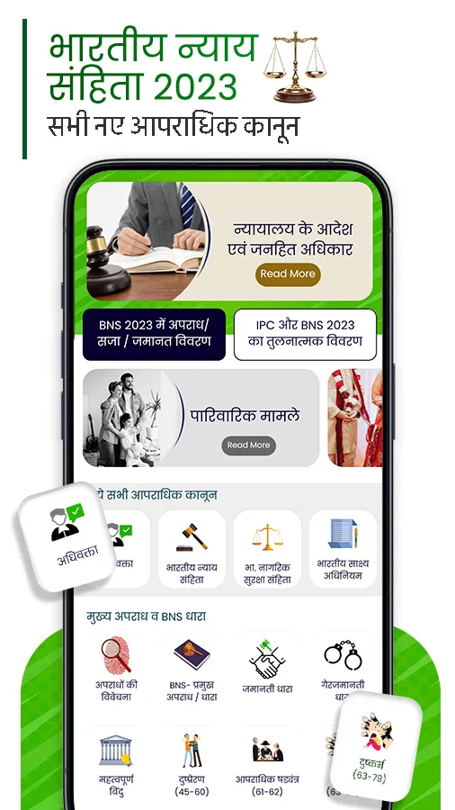 भारतीय न्याय संहिता BNS 2023 | Indus Appstore | Screenshot
