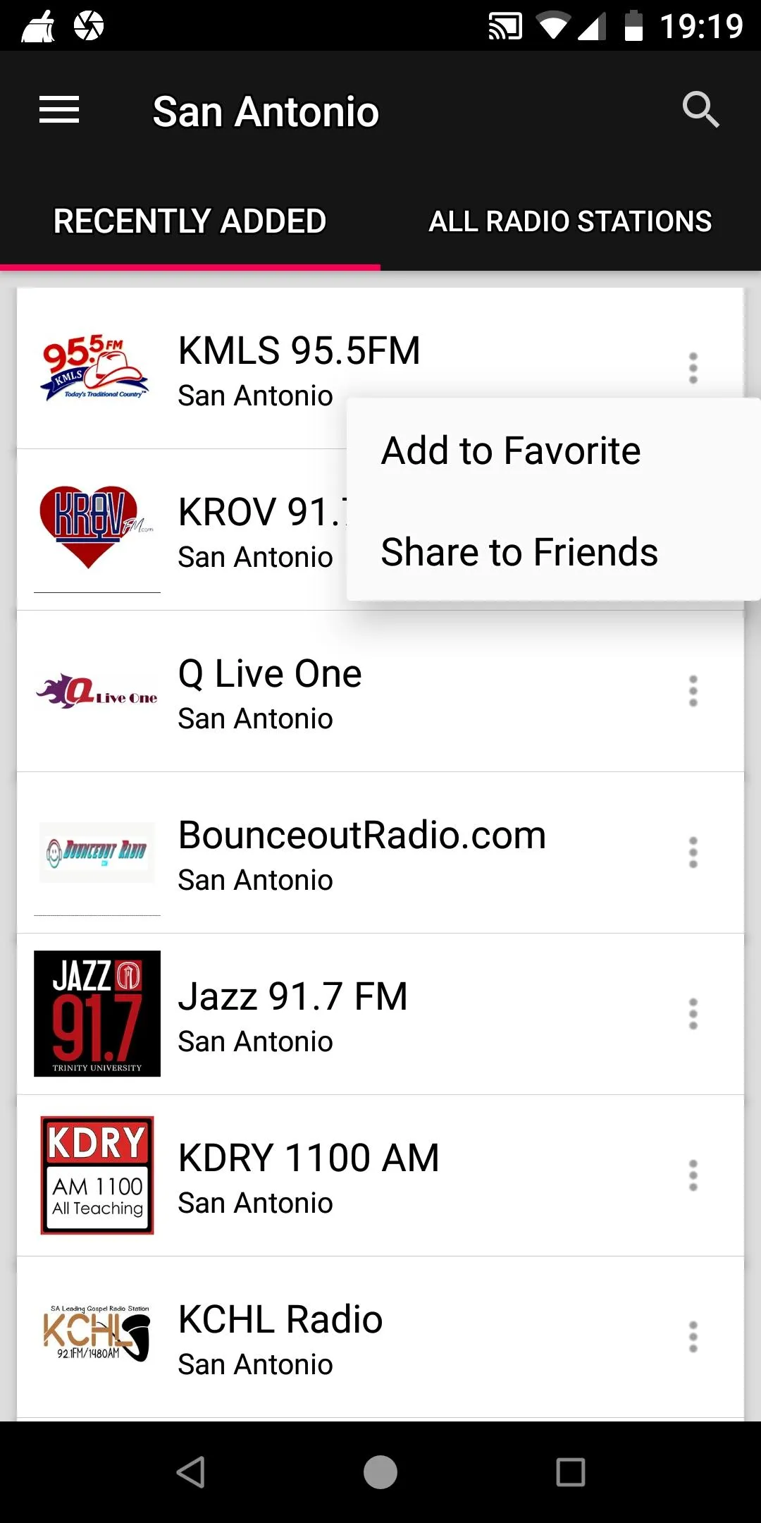 San Antonio Radio Stations | Indus Appstore | Screenshot