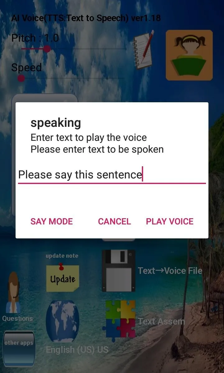 Text to Speech(TTS) | Indus Appstore | Screenshot