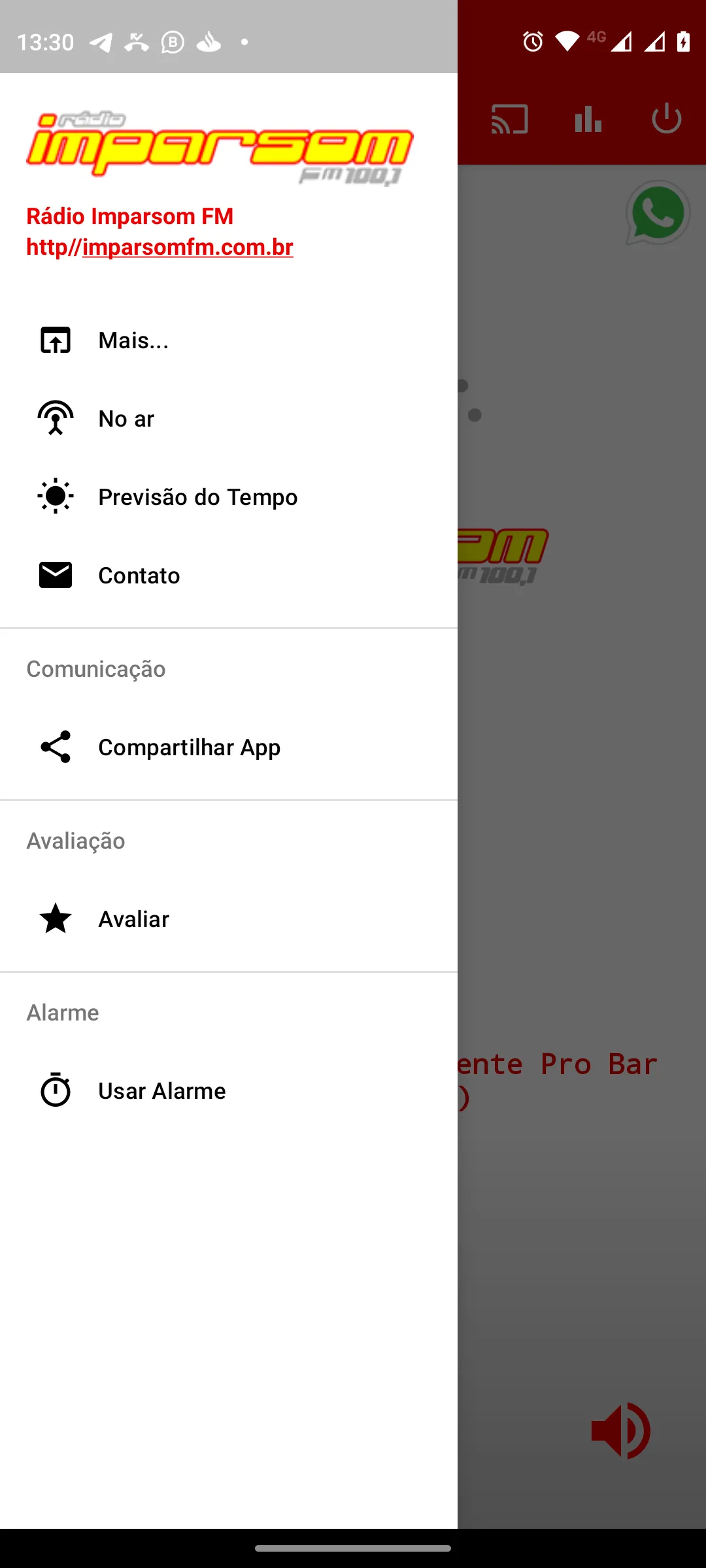 Rádio Imparsom FM | Indus Appstore | Screenshot