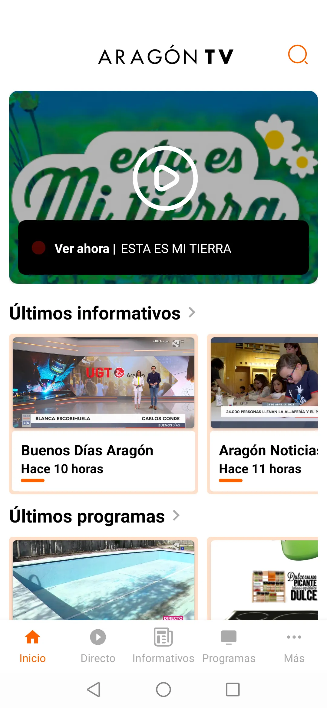 Aragón TV | Indus Appstore | Screenshot