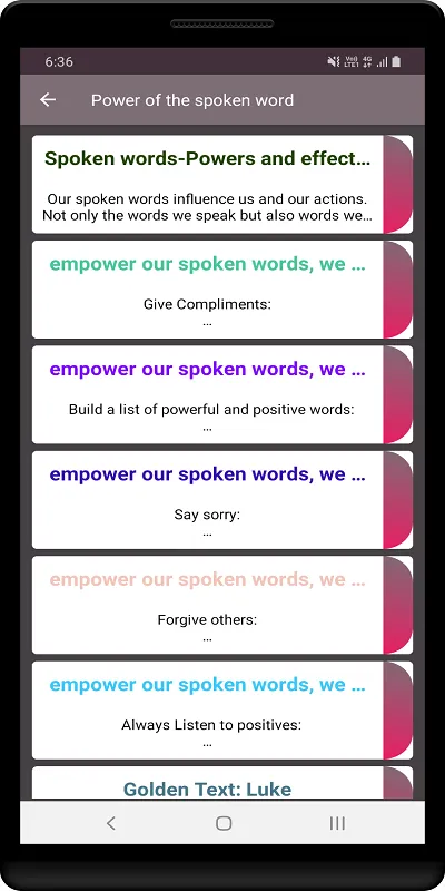 Power of the spoken word | Indus Appstore | Screenshot