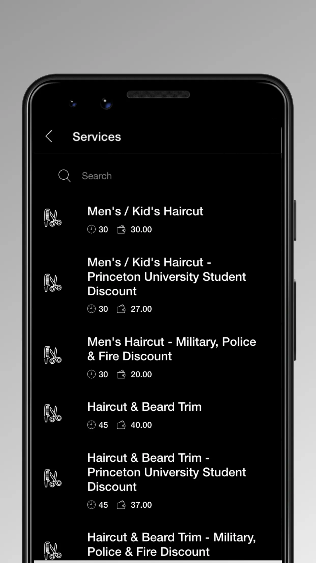 Mike's Barbershop Princeton | Indus Appstore | Screenshot