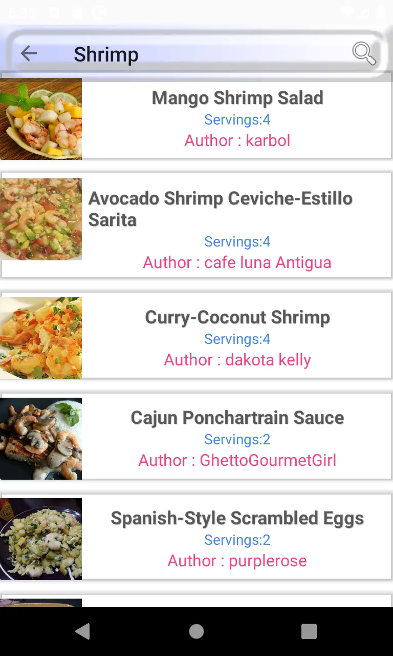 Shrimp recipe: fish recipes | Indus Appstore | Screenshot