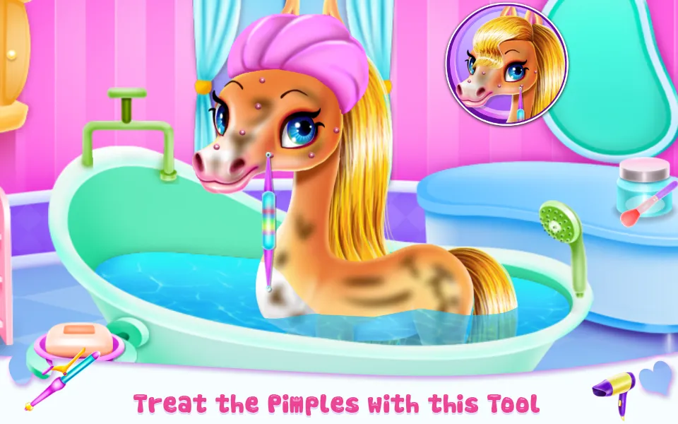 Rainbow Pony Beauty Salon | Indus Appstore | Screenshot