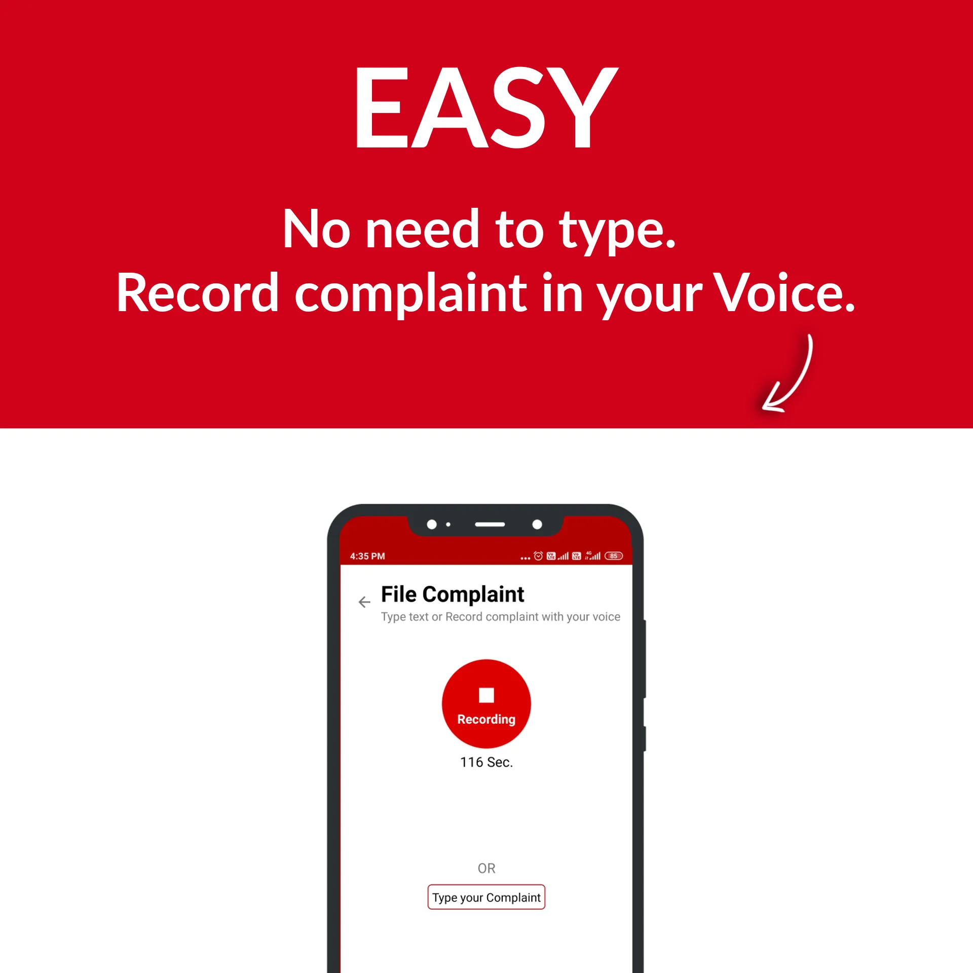 Voxya Consumer Complaint Forum | Indus Appstore | Screenshot