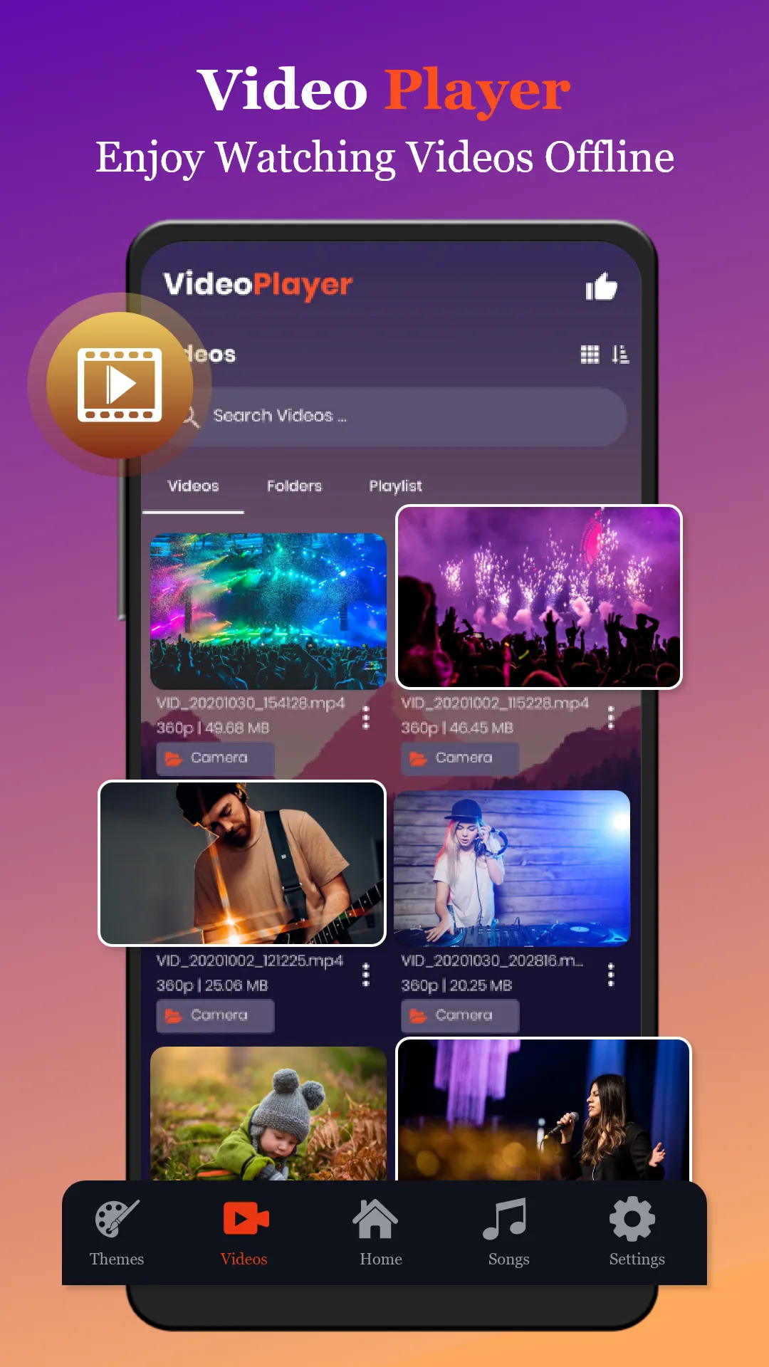 Video Player- HD Media Player | Indus Appstore | Screenshot