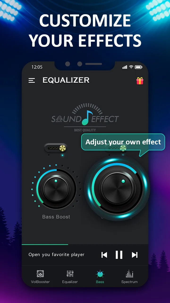 Bass & Vol Boost - Equalizer | Indus Appstore | Screenshot