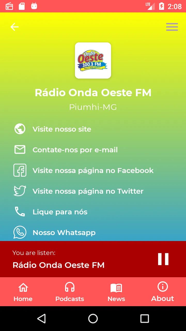 Onda Oeste - 100,3 | Indus Appstore | Screenshot