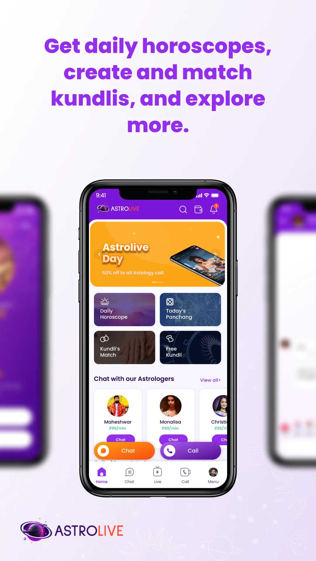 AstroLive - Talk to Astrologer | Indus Appstore | Screenshot