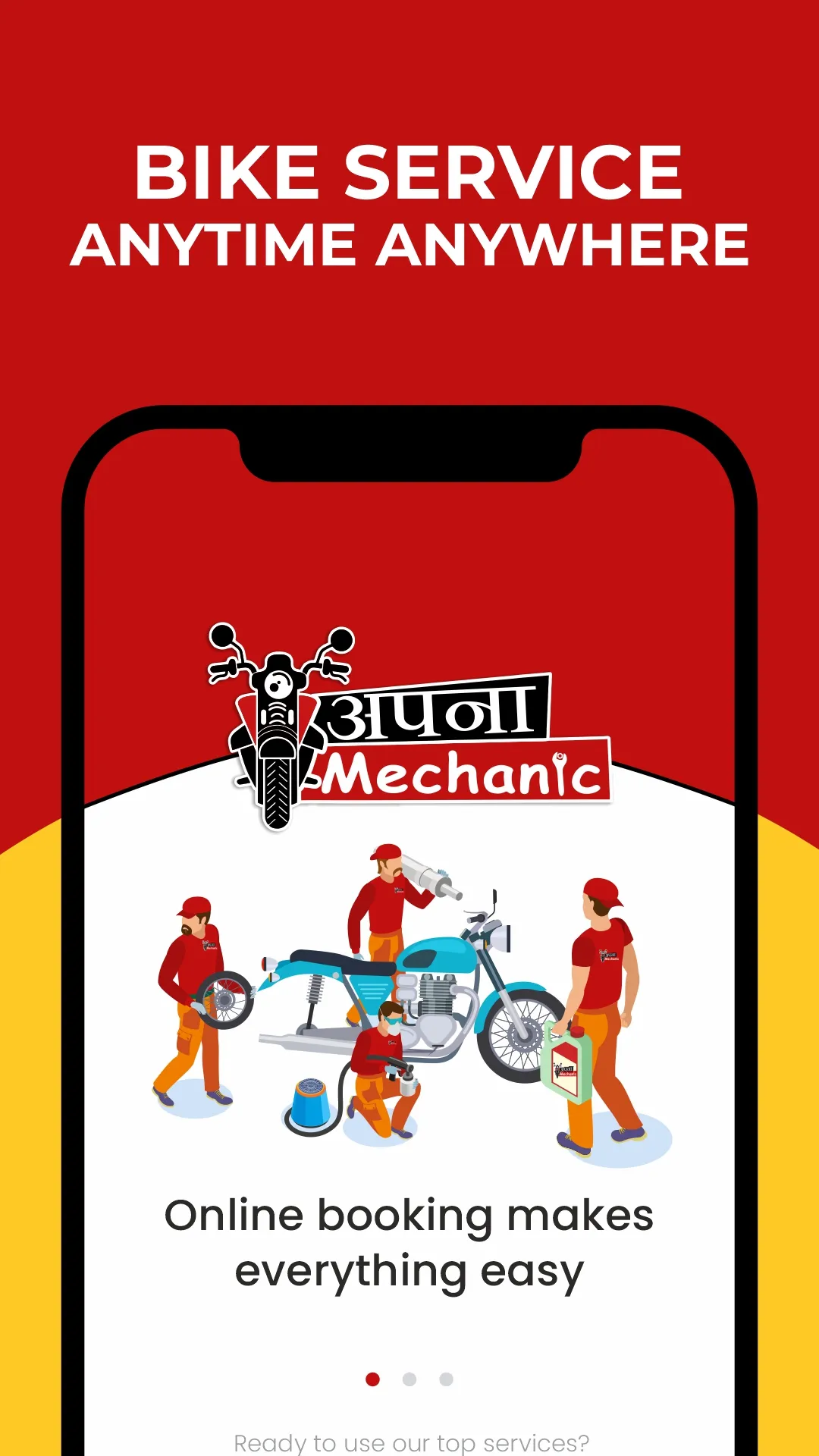 Apna Mechanic Bike Service App | Indus Appstore | Screenshot