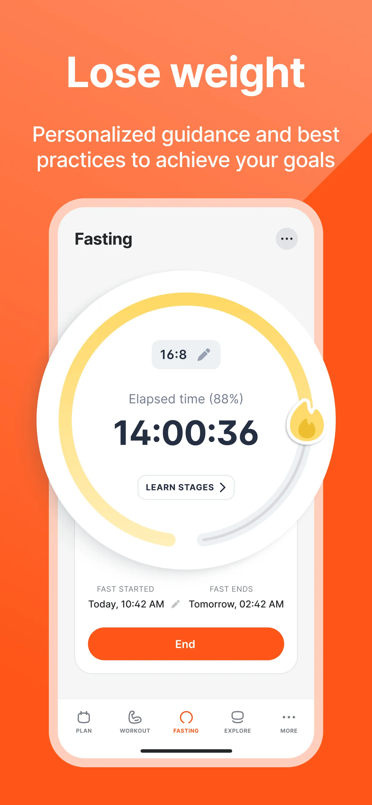 Fitself - Fitness & Fasting | Indus Appstore | Screenshot