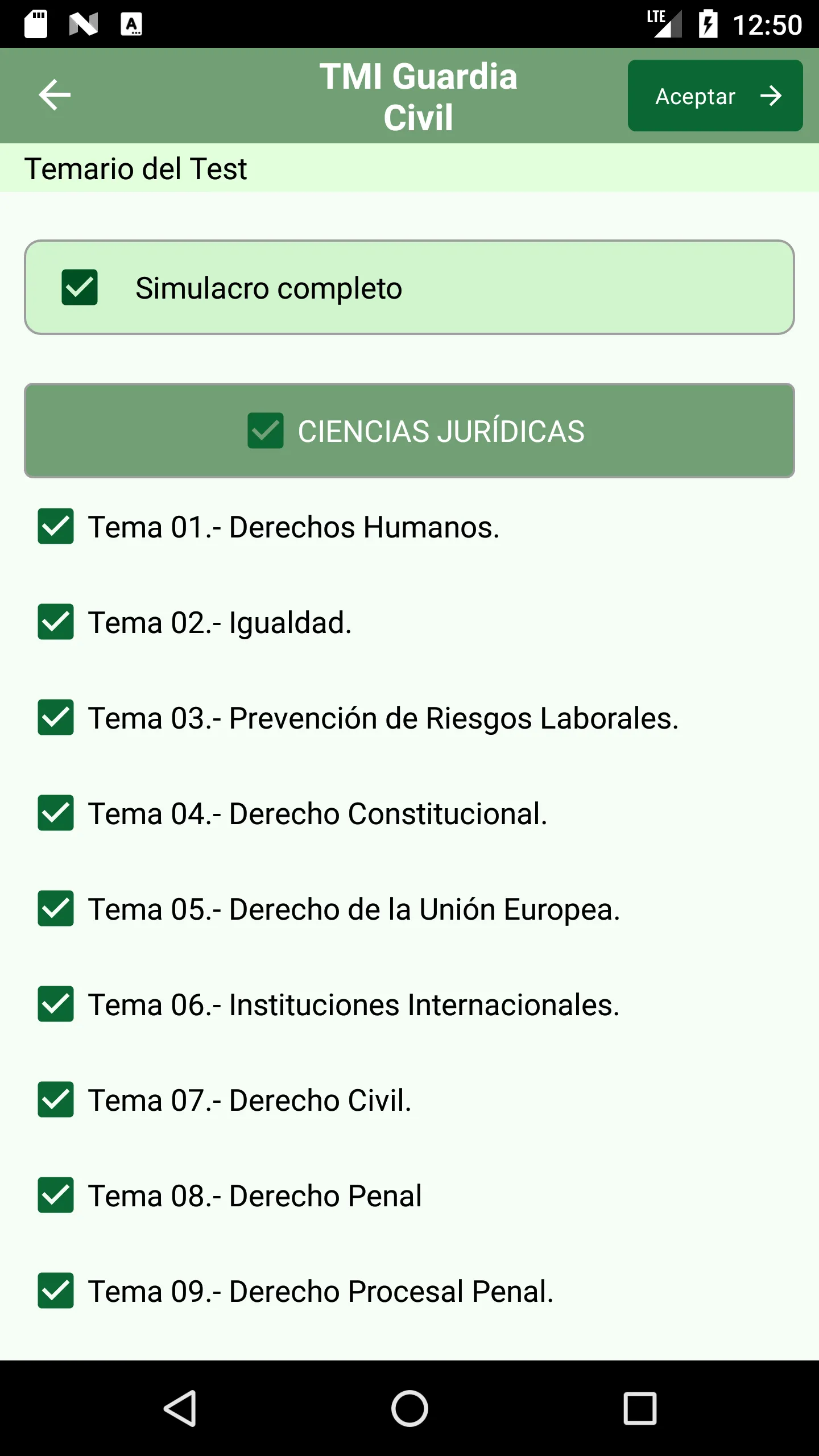 Test me in Guardia Civil Opo23 | Indus Appstore | Screenshot