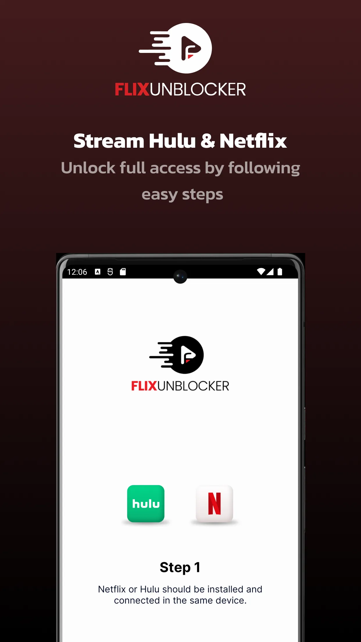 FlixUnblocker Netflix VPN | Indus Appstore | Screenshot