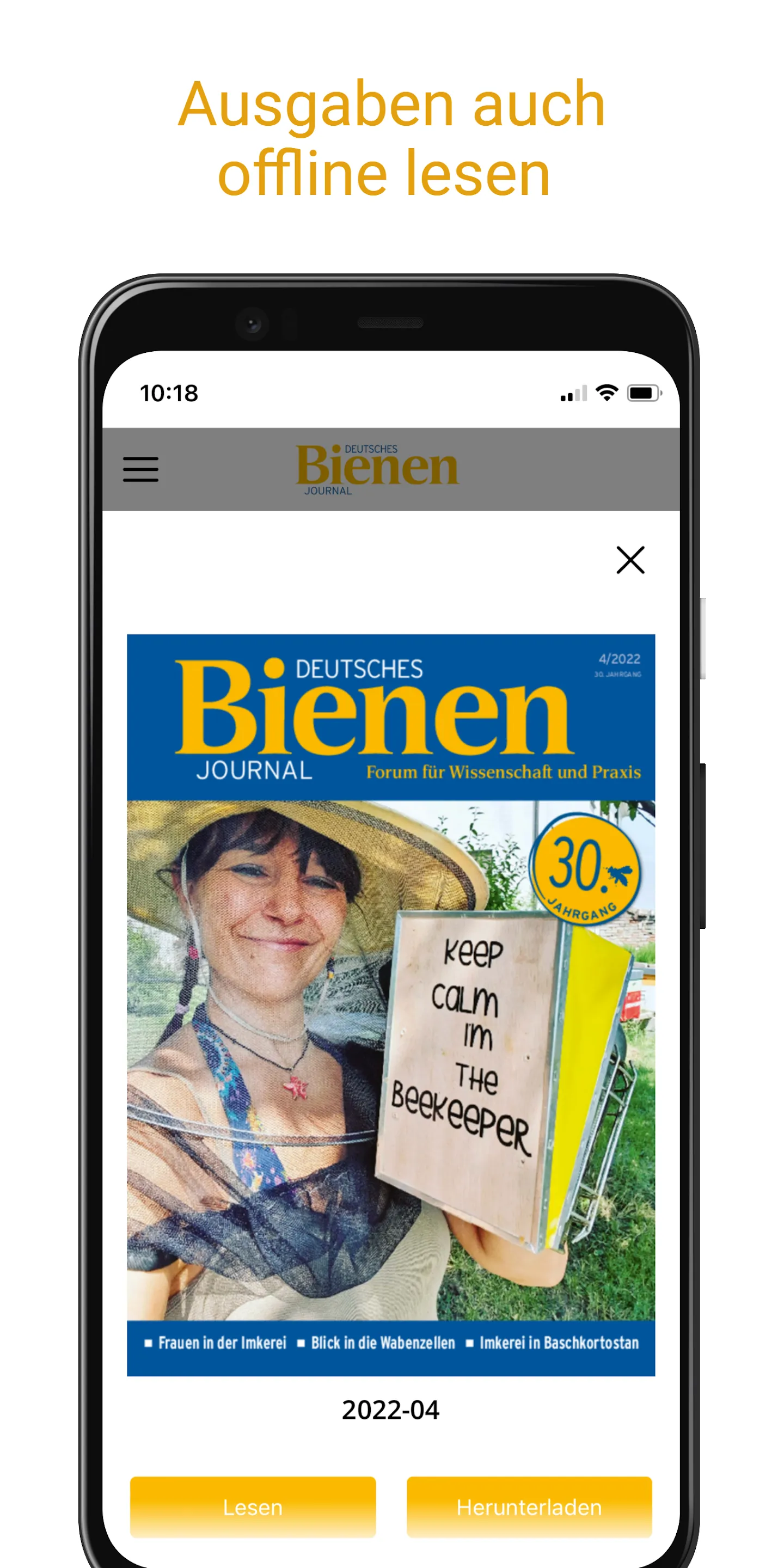 Deutsches Bienen-Journal | Indus Appstore | Screenshot