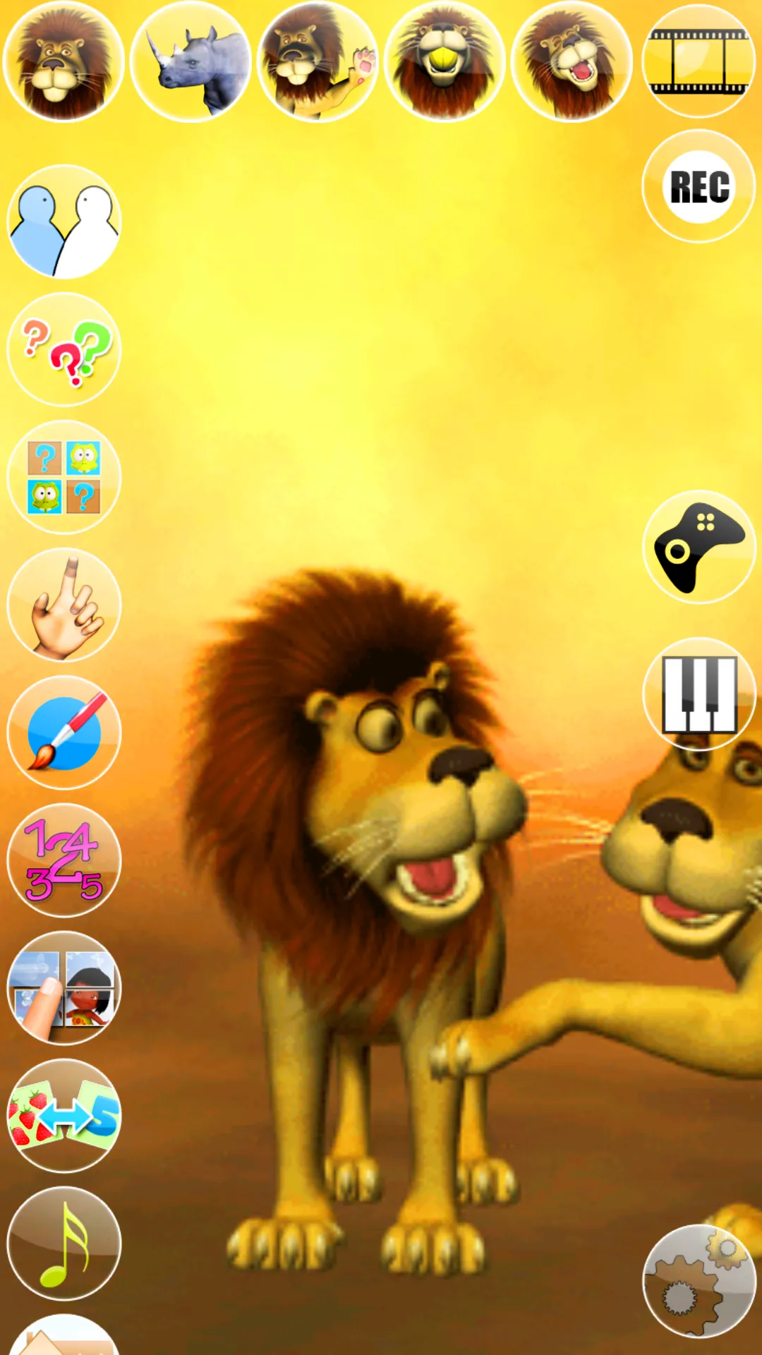 Talking Luis Lion | Indus Appstore | Screenshot