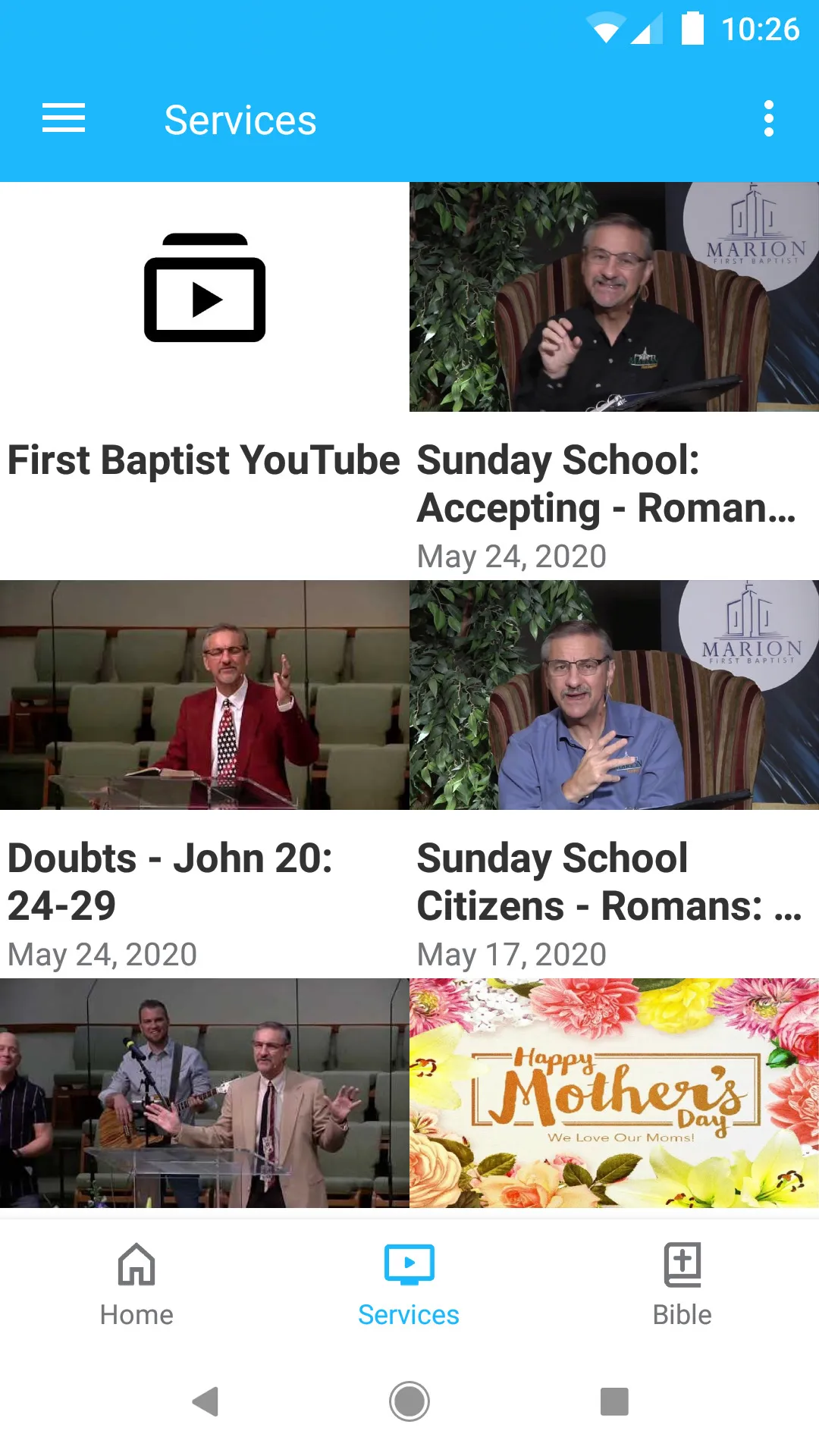 First Baptist Church Marion | Indus Appstore | Screenshot