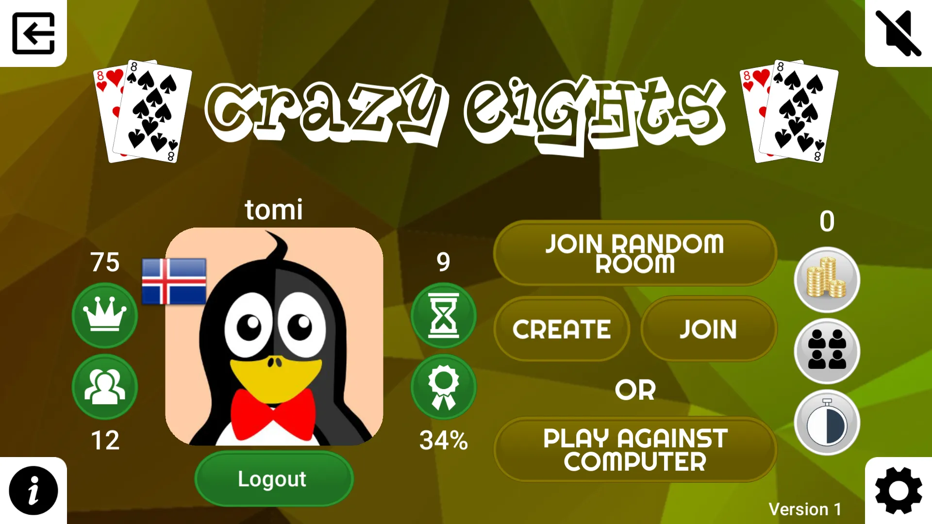 Crazy Eights Online | Indus Appstore | Screenshot