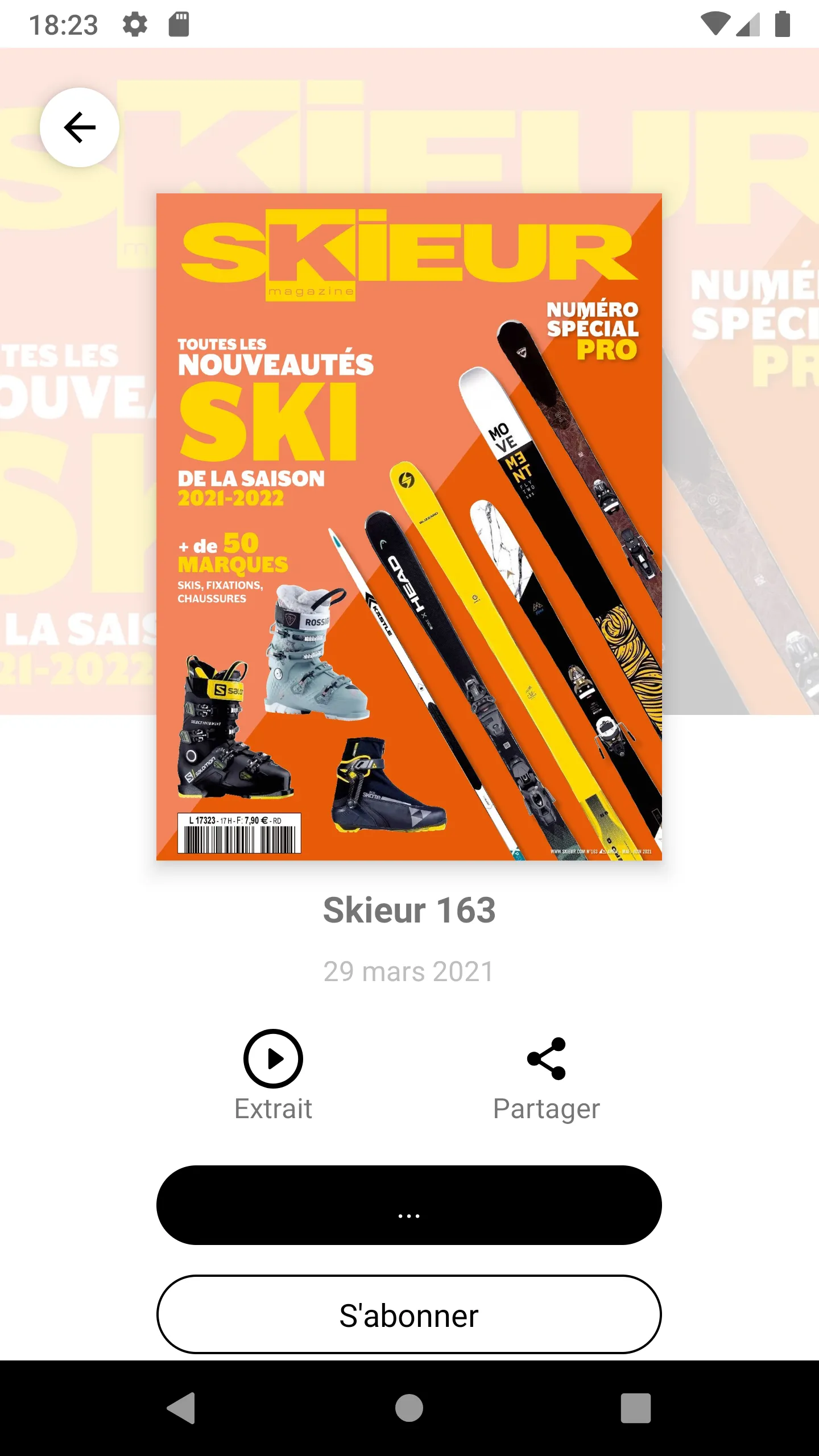 Skieur Magazine | Indus Appstore | Screenshot