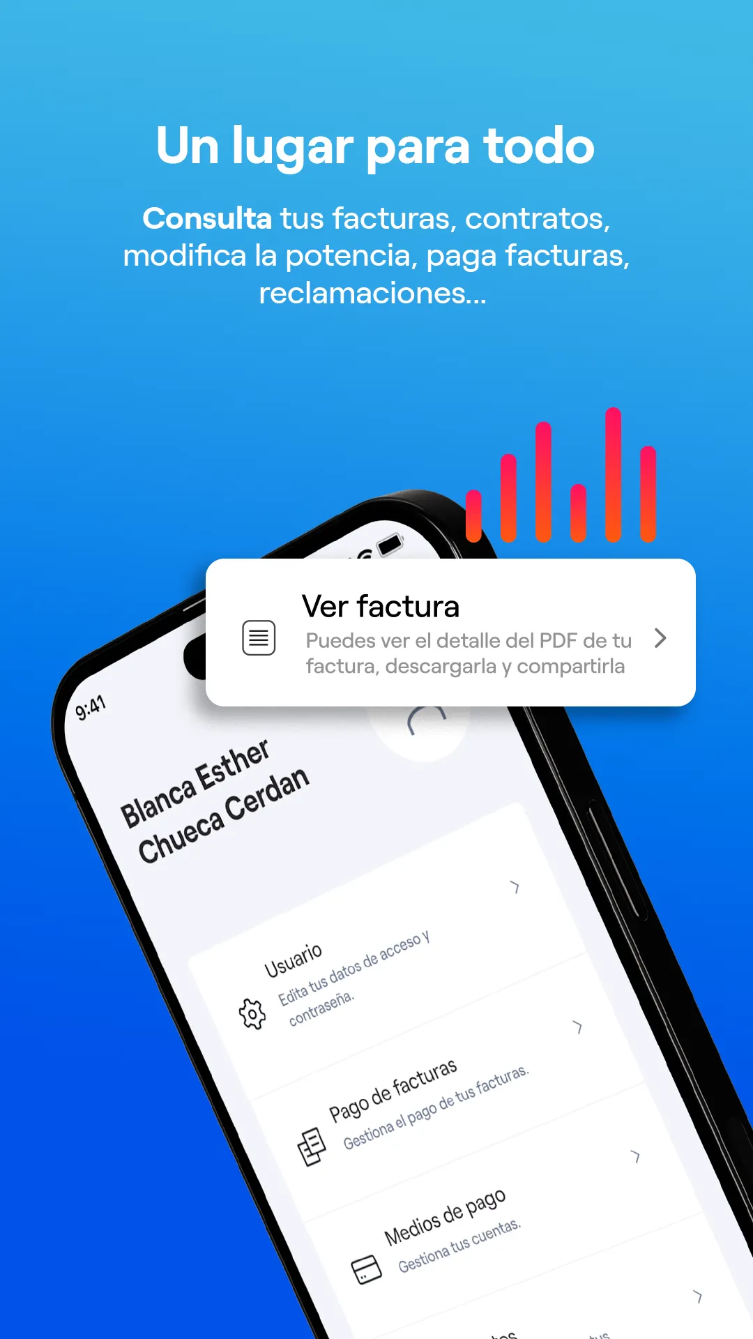 Endesa Clientes, luz y gas | Indus Appstore | Screenshot