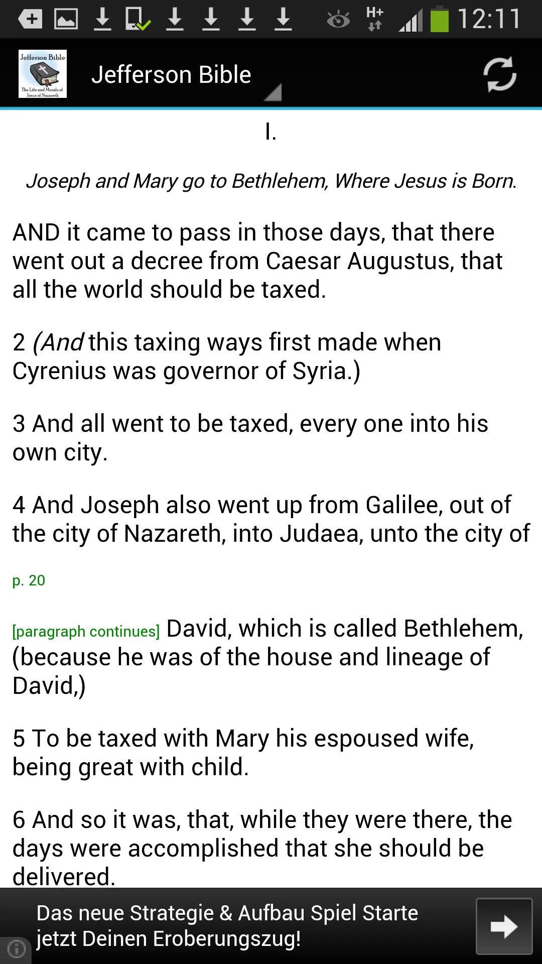 Jefferson Bible | Indus Appstore | Screenshot