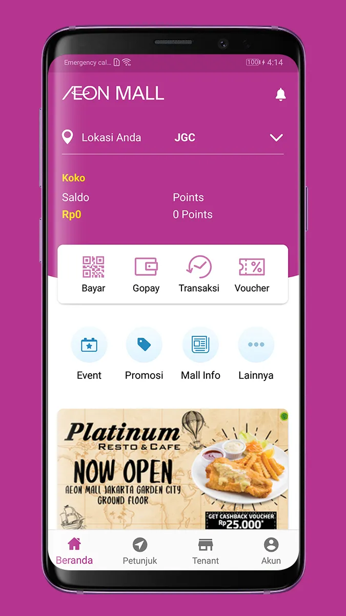 AEON MALL Indonesia | Indus Appstore | Screenshot