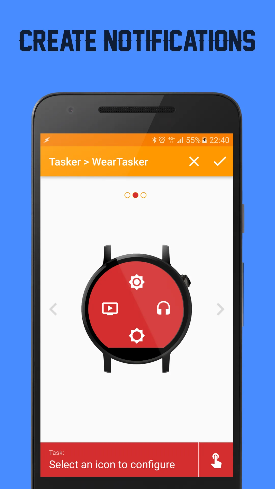 WearTasker - Tasker for Wear | Indus Appstore | Screenshot