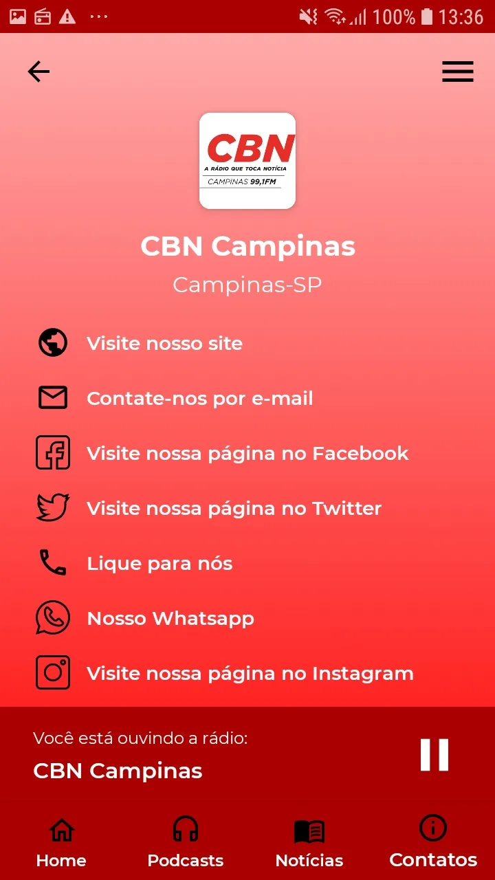 CBN Campinas | Indus Appstore | Screenshot