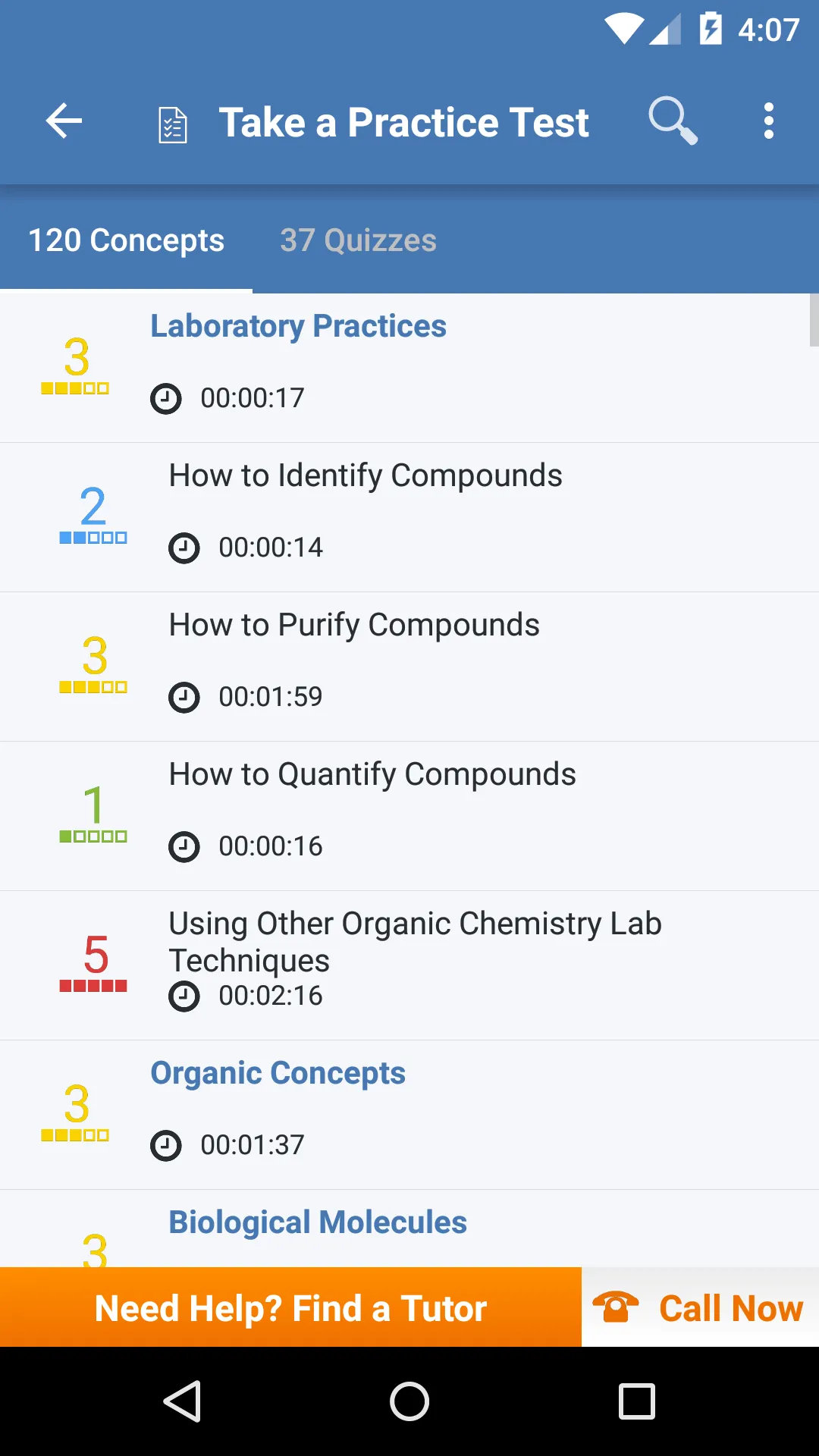 Organic Chemistry Practice | Indus Appstore | Screenshot