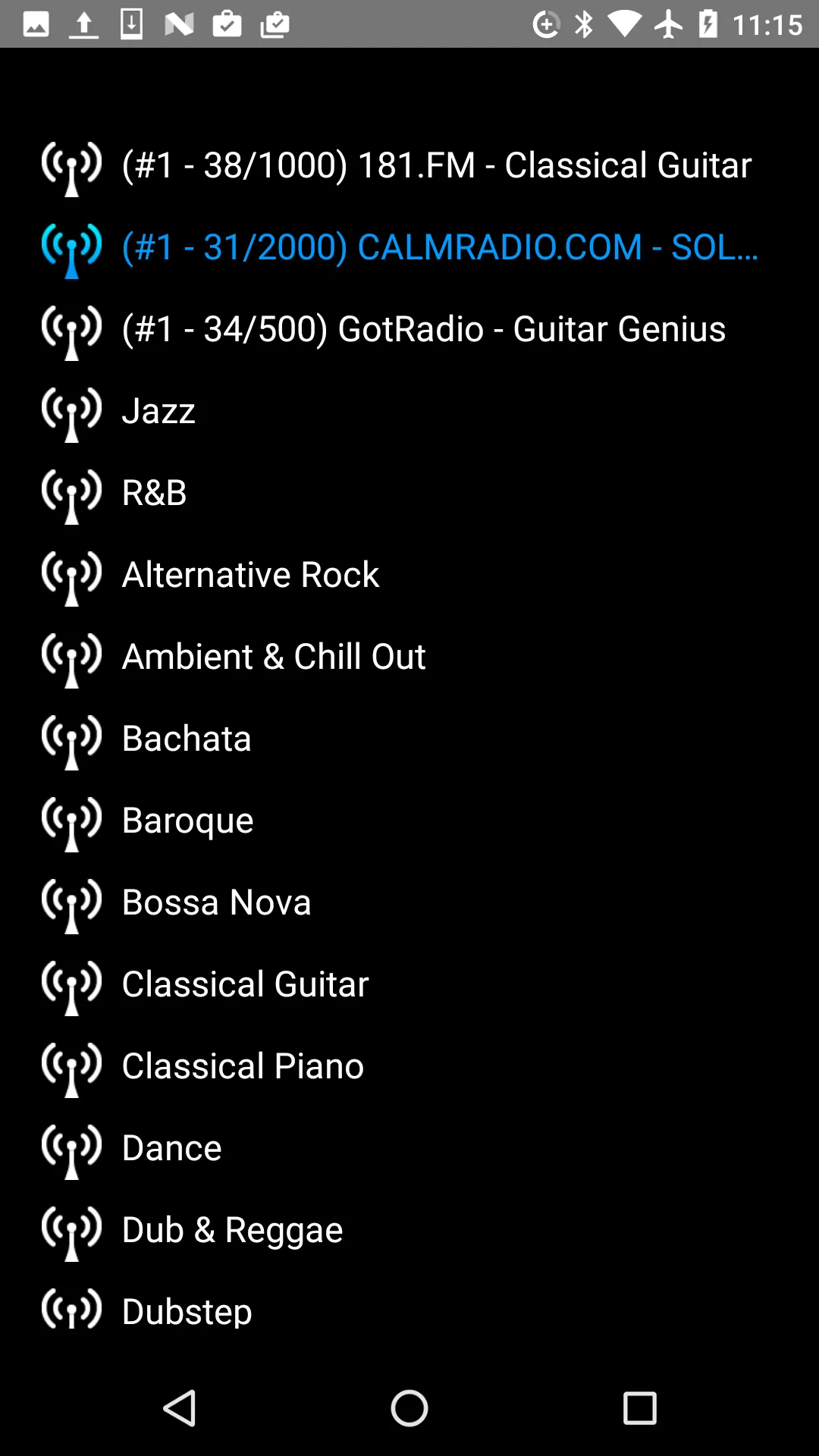 Classical Guitar Radio | Indus Appstore | Screenshot